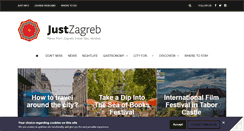 Desktop Screenshot of justzagreb.com
